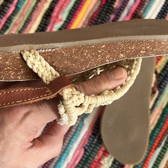 Sandals new never worn hand made very different beautiful pair - Picture 3 of 4